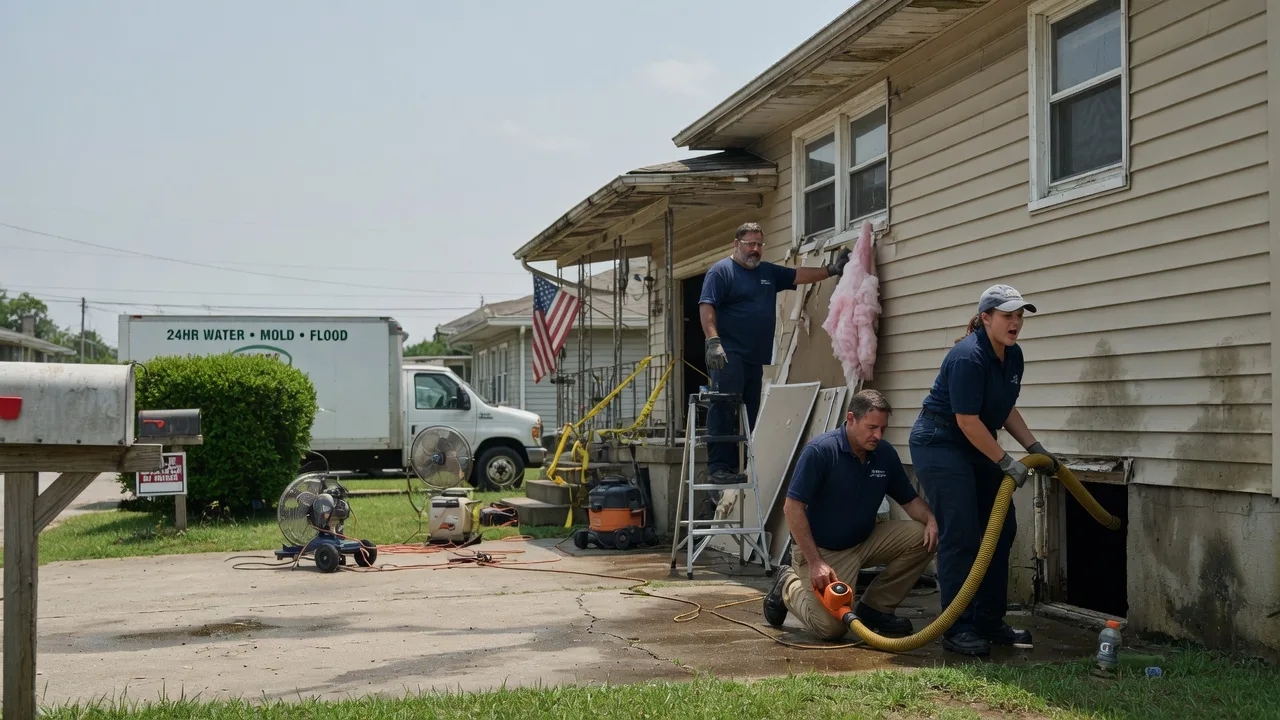 Water Damage Repair in Uniontown, KS near me